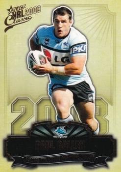 2009 Select Classic - Club Player of the Year #CP4 Paul Gallen Front